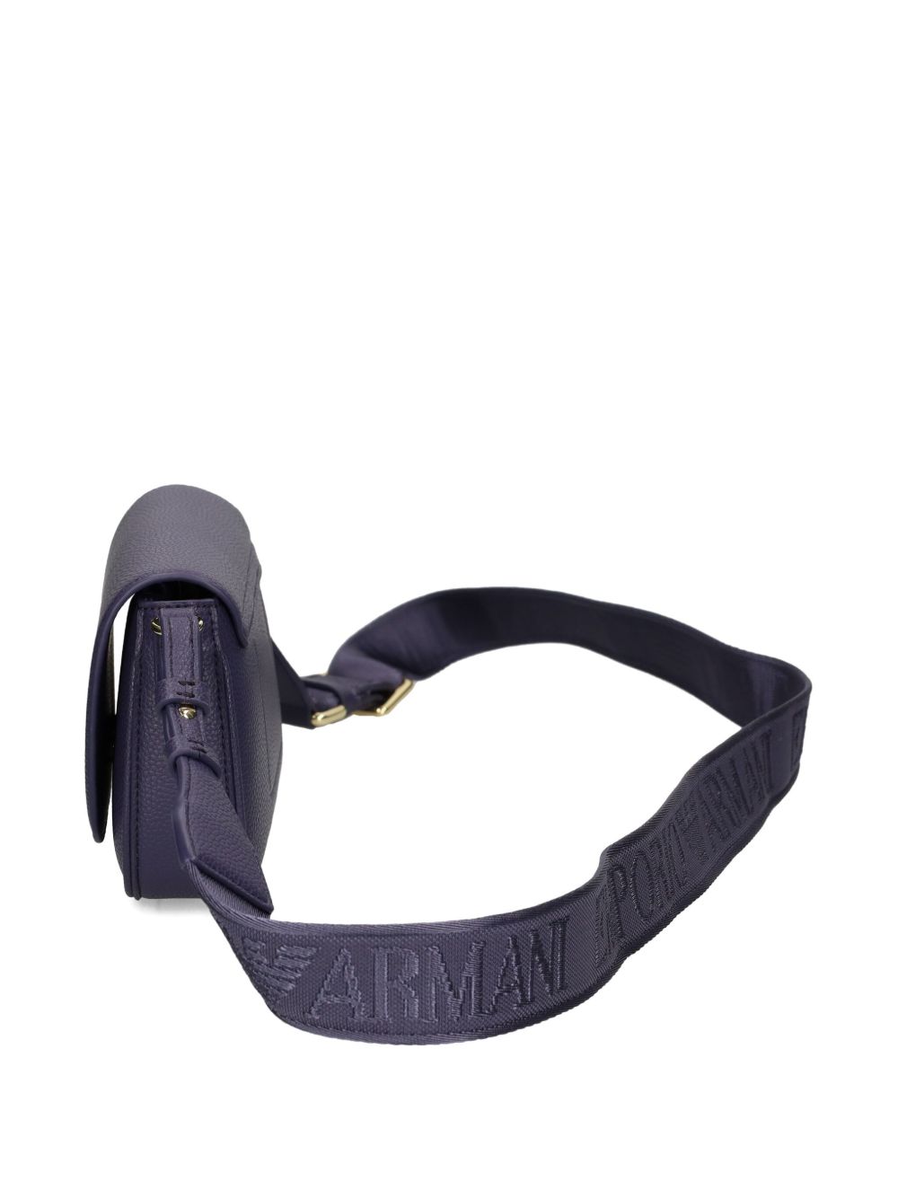 Emporio Armani Blue Crossbody Mini Bag With Adjustable Strap Blue