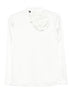 Emporio Armani Crewneck Wool-Blend Sweater White