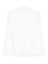 Emporio Armani Crewneck Wool-Blend Sweater White