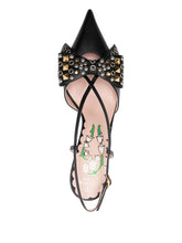 Valentino Garavani With Heel Leather Pumps Black