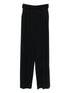 Emporio Armani High-Waisted Virgin Wool Blue Trousers Blue