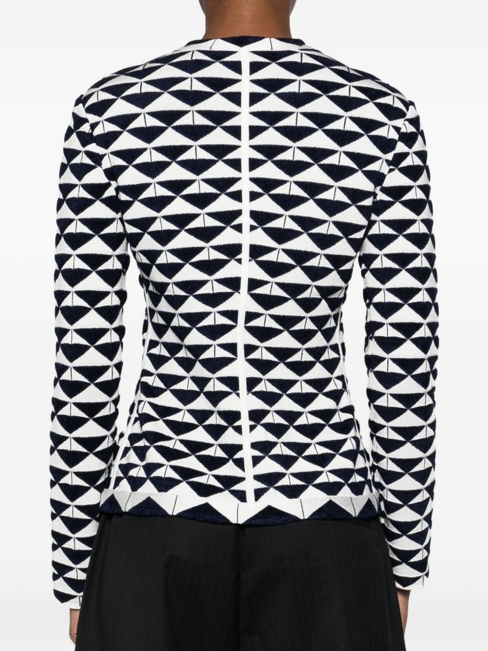 Emporio Armani Single-Breasted Blue Jacket Blue