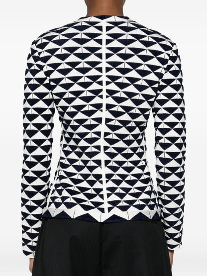 Emporio Armani Single-Breasted Blue Jacket Blue