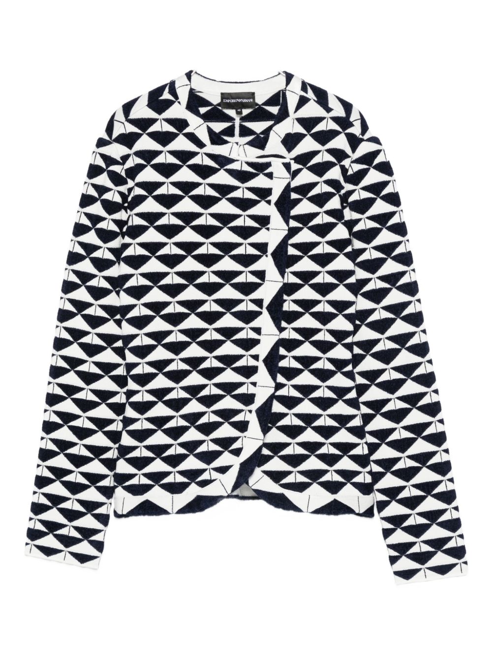 Emporio Armani Single-Breasted Blue Jacket Blue