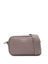 Emporio Armani Medium Dove Grey Crossbody Camera Shoulder Bag Dove Grey