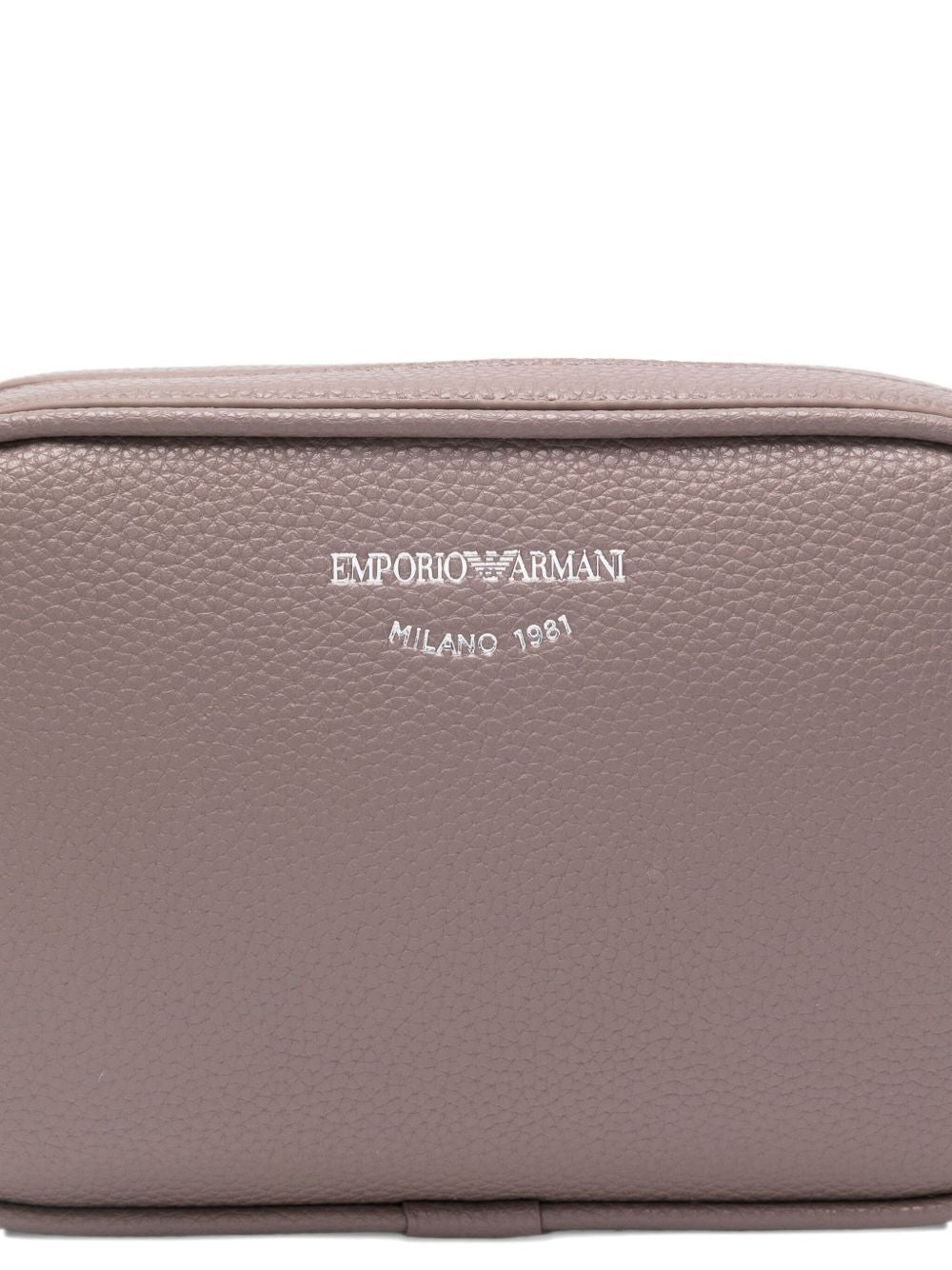 Emporio Armani Medium Dove Grey Crossbody Camera Shoulder Bag Dove Grey