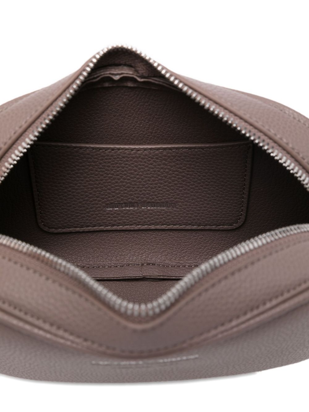 Emporio Armani Medium Dove Grey Crossbody Camera Shoulder Bag Dove Grey