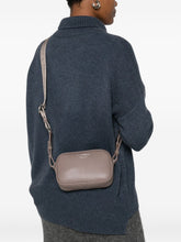 Emporio Armani Medium Dove Grey Crossbody Camera Shoulder Bag Dove Grey