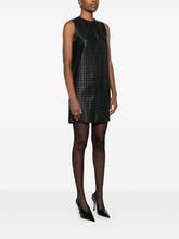Emporio Armani Long Black Crepe Dress with Draped Detailing - Black