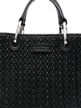 Emporio Armani MyEA Woven Small Shopper Bag Black