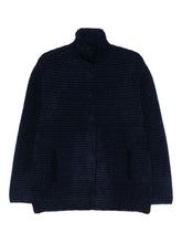 Emporio Armani Single-Breasted Blue Jacket Blue