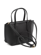 Tory Burch Perry Mini Leather Shopper Black Black