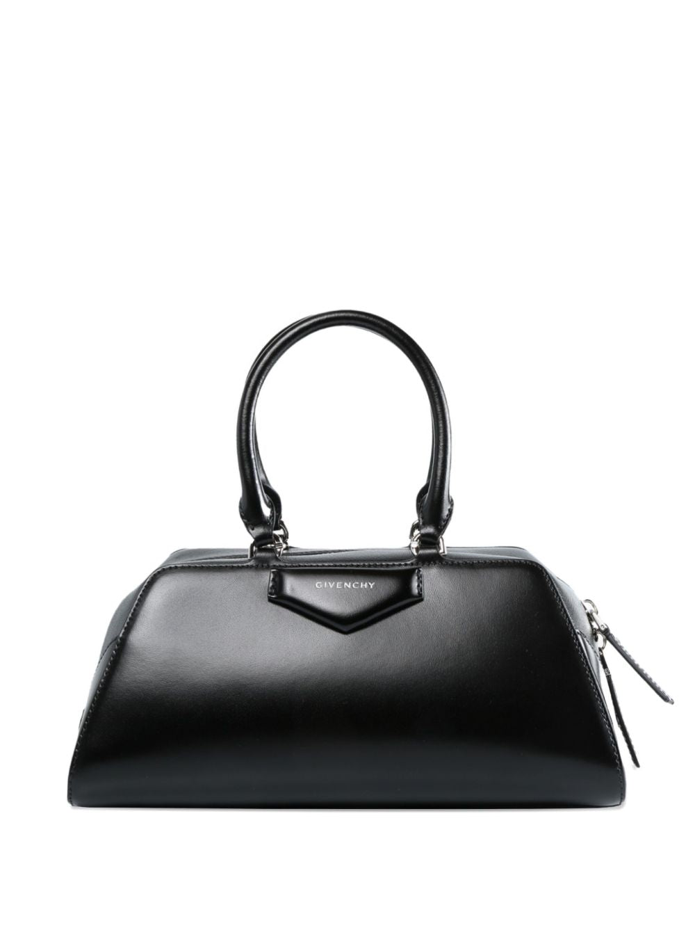 Givenchy Antigona East West Small Leather Handbag Black Black
