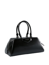Givenchy Antigona East West Small Leather Handbag Black Black