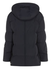 Jil Sander Plus Hooded Quilted Longline Coat Black