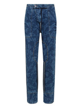 Dsquared2 High-Waisted Indigo Blue Jeans with Drawstring Waist Blue