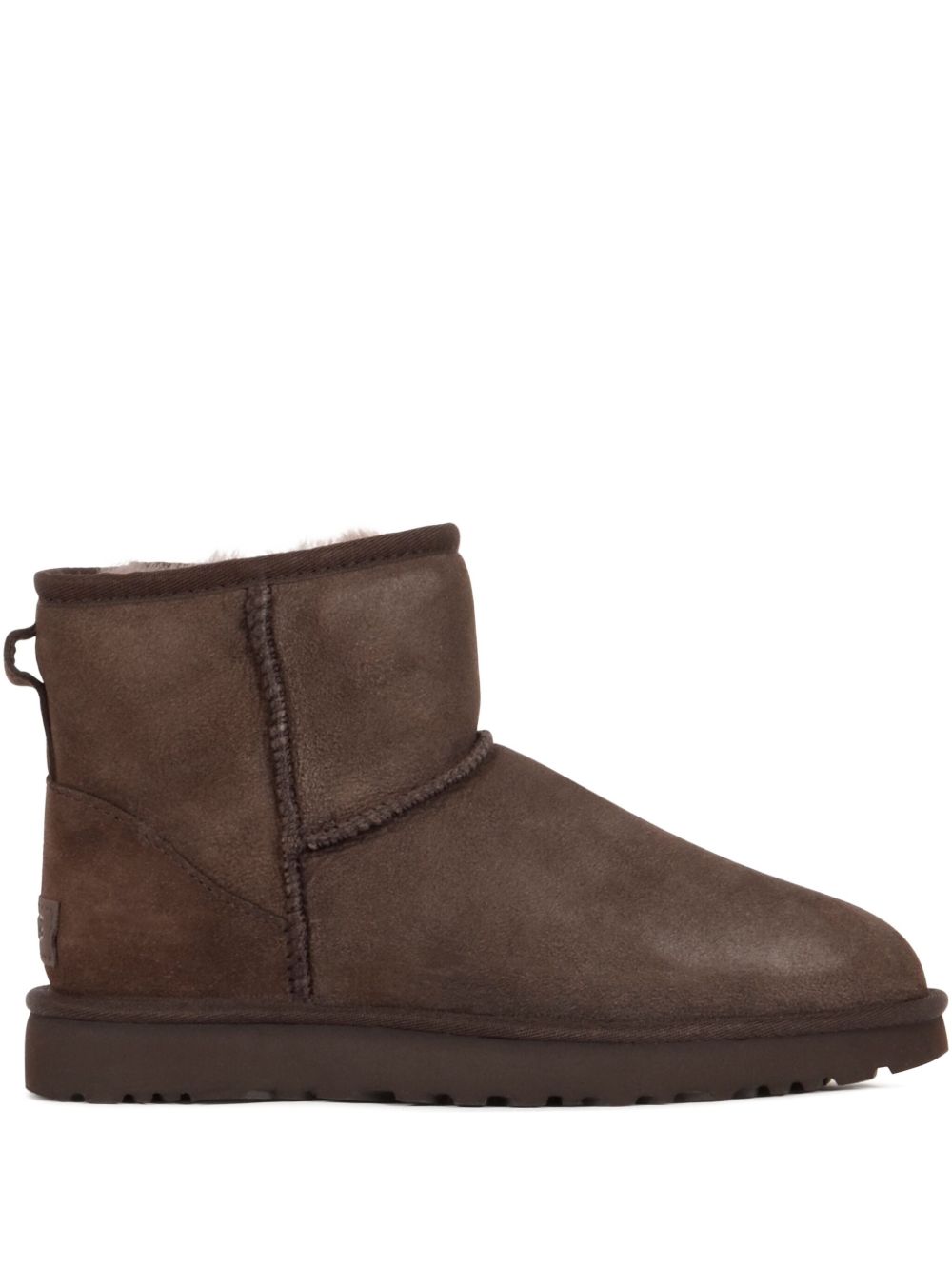 Ugg Australia Classic Mini II Shearling Suede Boots Brown