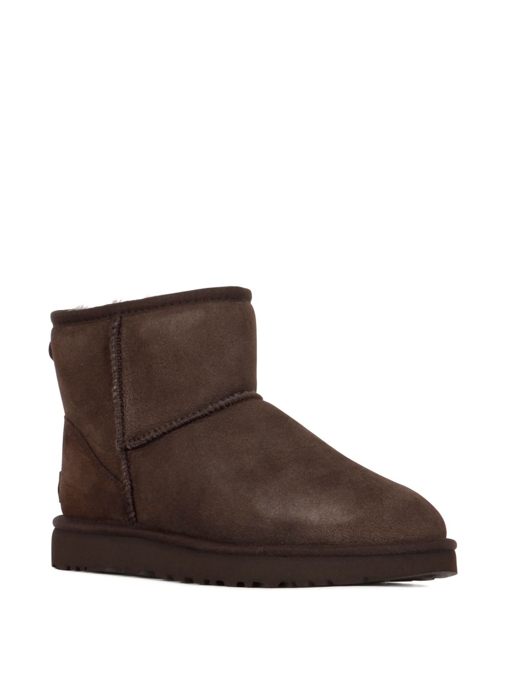 Ugg Australia Classic Mini II Shearling Suede Boots Brown