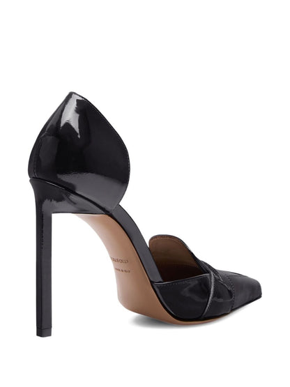 Tom Ford With Heel Black Patent Leather Pumps Black