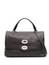 Zanellato Postina Daily Small Grained Calf Leather Handbag Brown