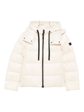 Peuterey Powder Zip-Up Quilted Coat Powder