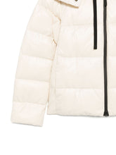 Peuterey Powder Zip-Up Quilted Coat Powder