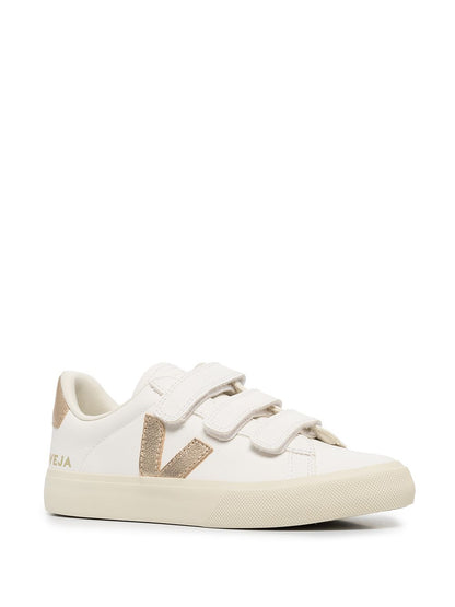 Veja Recife ChromeFree Leather Sneakers in Oro Rosa