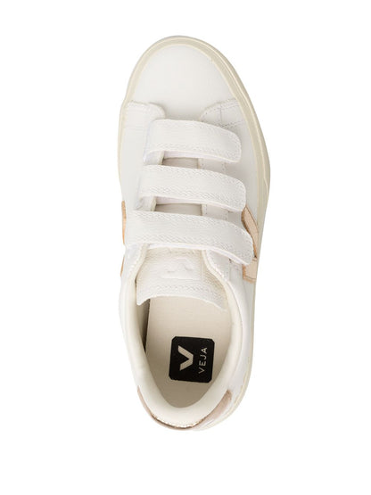 Veja Recife ChromeFree Leather Sneakers in Oro Rosa