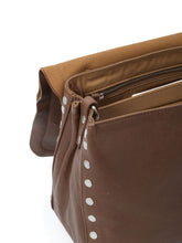 Zanellato Postina Tabacco Baby Leather Top-Handle Bag Brown