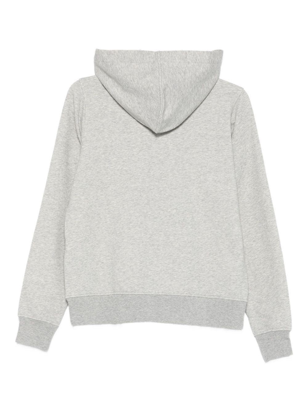 Emporio Armani Grey Cotton-Blend Sweater with Signature Logo Grey