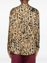 Forte Forte Animal-Print Button-Down Shirt Brown brown