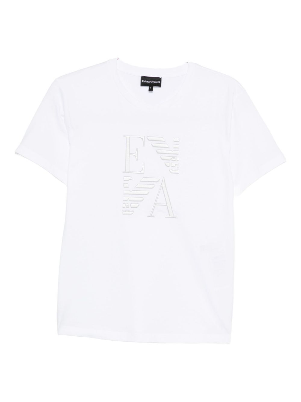 Emporio Armani Capsule Logo Cotton T-Shirt White