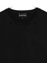 Emporio Armani Logo Cotton T-Shirt Black