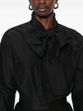 Forte Forte Button-Up Silk Shirt Black