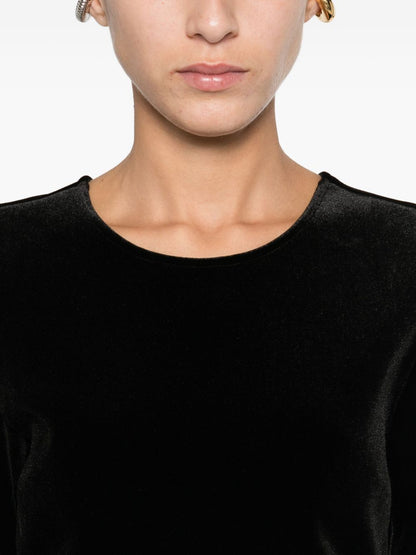 Emporio Armani Short Black Tailored Dress black