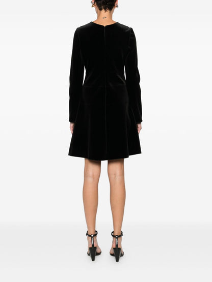 Emporio Armani Short Black Tailored Dress black