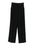 Forte Forte High-Waisted Wool Tailored Trousers Black black