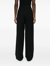 Forte Forte High-Waisted Wool Tailored Trousers Black black