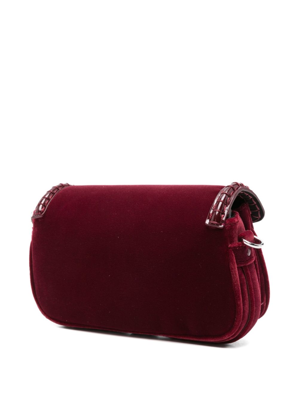 Emporio Armani Quilted Shoulder Bag Red