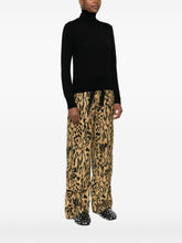 Forte Forte Ribbed Panelled Turtleneck Sweater Black Black