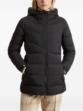 Woolrich Hooded Down Puffer Coat Black