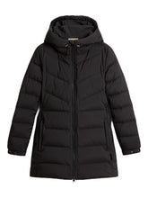 Woolrich Hooded Down Puffer Coat Black