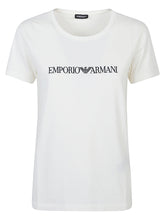 Emporio Armani Logo Cotton-Jersey T-shirt White