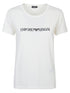 Emporio Armani Logo Cotton-Jersey T-shirt White