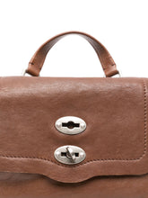 Zanellato Postina Baby Leather Top Handle Bag Brown