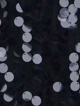 Semicouture Sequin-Embellished Midi Skirt Black