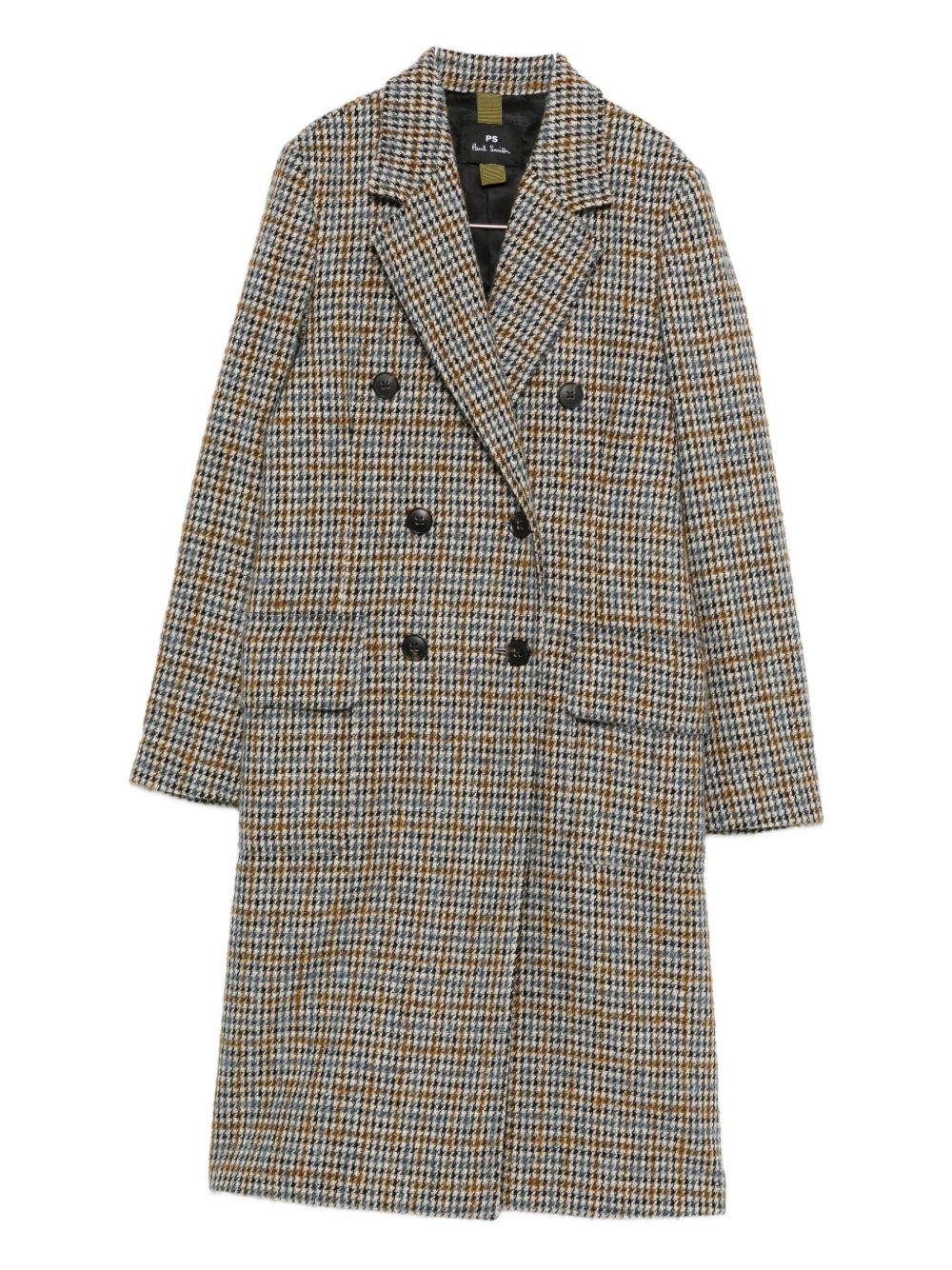 Paul Smith Single-Breasted Wool Coat Grey