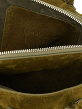 The Attico La Passeggiata Mini Khaki Calf Leather Tote Bag khaki