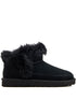 Ugg Australia Classic Ultra Mini Black Suede Chalet Boots Black