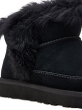 Ugg Australia Classic Ultra Mini Black Suede Chalet Boots Black
